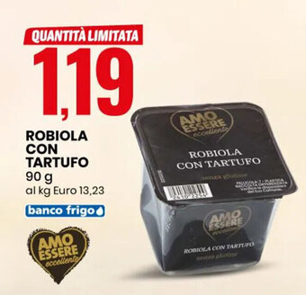 Eurospin ROBIOLA CON TARTUFO 90 g offerta