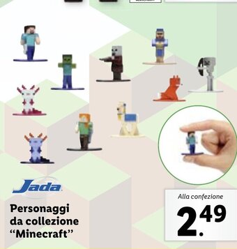 Lidl Jada Personaggi da collezione "Minecraft" offerta