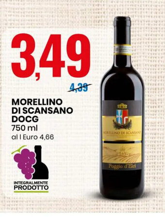 MORELLINO DI SCANSANO DOCG 750 ml