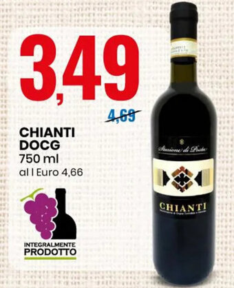 Eurospin CHIANTI DOCG 750 ml offerta
