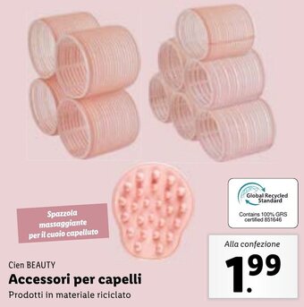 Lidl Cien BEAUTY Accessori per capelli Prodotti in materiale riciclato offerta