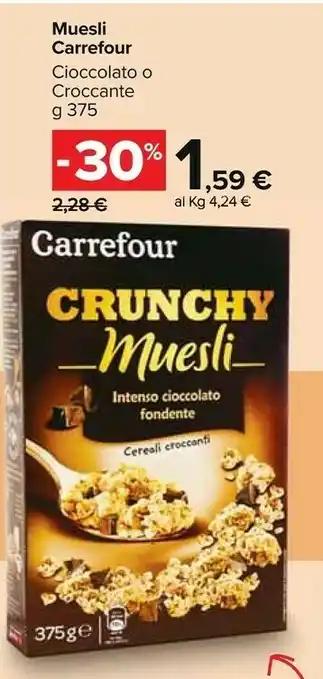 Carrefour Market Carrefour Muesli offerta