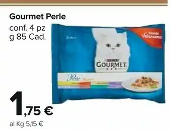 Carrefour Market Purina GOURMET 5116817 Cibo Umido Per Gatti 85 G offerta
