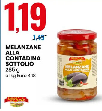Eurospin MELANZANE ALLA CONTADINA SOTTOLIO 285 g offerta