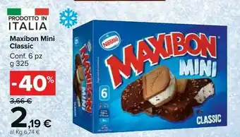 Carrefour Market Nestlè Nestlè - Maxibon 6 Mini 325 g(ml) offerta