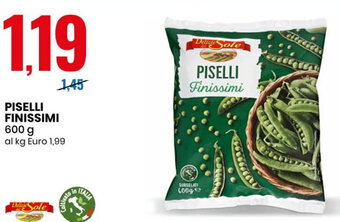Eurospin PISELLI FINISSIMI 600 g offerta