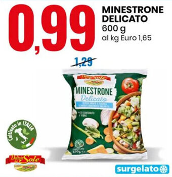 Eurospin MINESTRONE DELICATO 600 g offerta