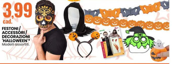 Eurospin FESTONI / ACCESSÓRI/ DECORAZIONI 'HALLOWEEN offerta