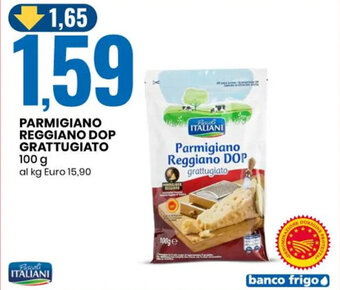 Eurospin PARMIGIANO REGGIANO DOP GRATTUGIATO 100 g offerta