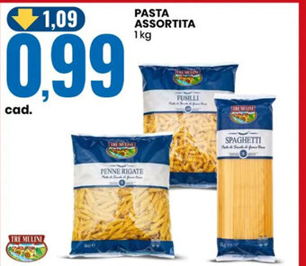 Eurospin PASTA ASSORTITA 1kg offerta