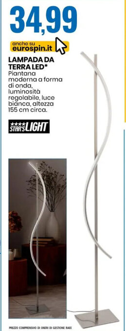 LAMPADA DA TERRA LED
