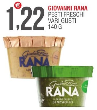 Caramico GIOVANNI RANA PESTI FRESCHI VARI GUSTI 140 G offerta