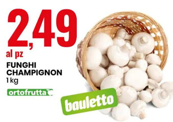 Eurospin FUNGHI CHAMPIGNON 1 kg offerta