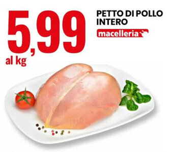 Eurospin PETTO DI POLLO INTERO offerta