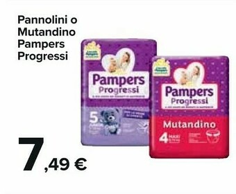 Carrefour Market Pampers Pannolini O Mutandino offerta