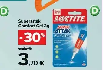Carrefour Market Loctite Super Attak Comfort Gel 3 G offerta