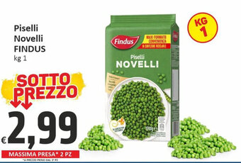 Piselli Novelli FINDUS kg 1