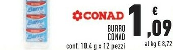 Conad Conad Burro offerta