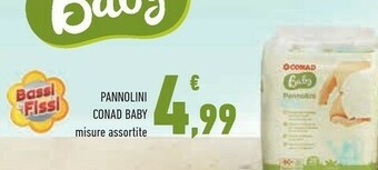 Conad Conad Baby Pannolini offerta