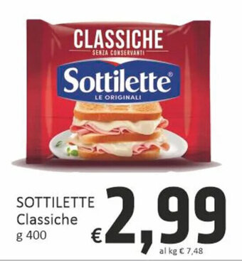 Paghi Poco SOTTILETTE Classiche g 400 offerta