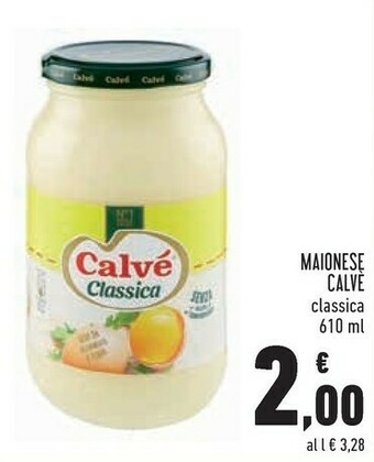 Conad Calvè Maionese Classica 610ml offerta