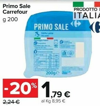 Carrefour Market Primo sale Formaggio offerta