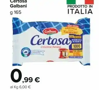 Carrefour Market Galbani Certosa 165 G(ml) offerta
