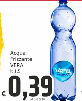 Paghi Poco Acqua Frizzante VERA lt 1,5 offerta