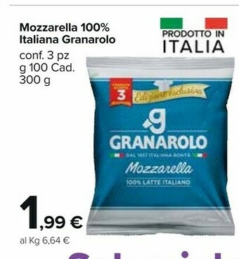 Carrefour Market Granarolo Mozzarella offerta