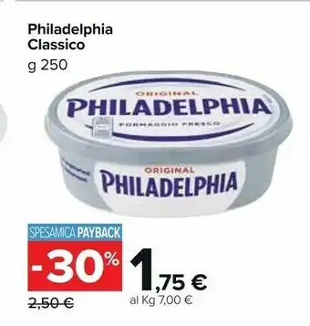 Carrefour Market Philadelphia Formaggio offerta