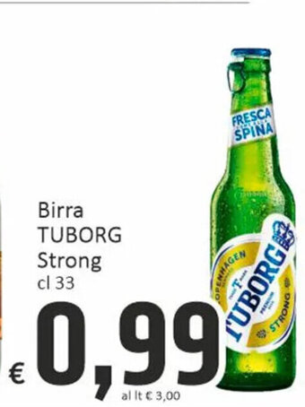 Birra TUBORG Strong cl 33