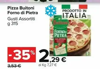 Carrefour Market Buitoni Pizza Forno Di Pietra Salamino offerta