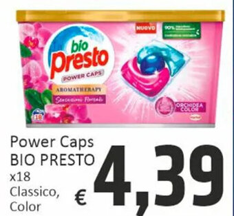 Paghi Poco Power Caps BIO PRESTO x18 offerta