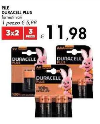 Bennet PILE DURACELL PLUS offerta