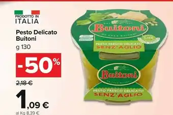 Carrefour Buitoni Pesto Delicato offerta