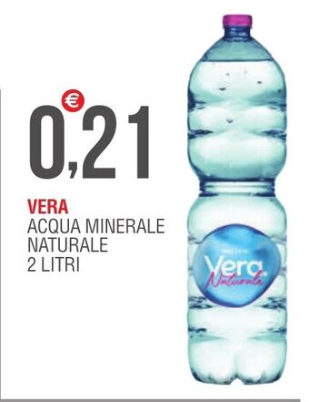 VERA ACQUA MINERALE NATURALE 2 LITRI