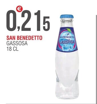Caramico SAN BENEDETTO GASSOSA 18 CL offerta