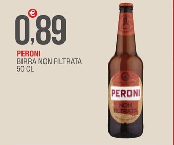 Caramico PERONI BIRRA NON FILTRATA 50 CL offerta