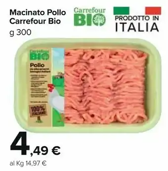Carrefour Macinato Pollo offerta