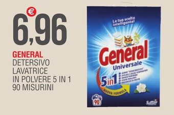 Caramico GENERAL DETERSIVO LAVATRICE IN POLVERE 5 IN 1 90 MISURINI offerta