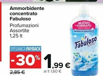 Carrefour Fabuloso Ammorbidente Concentrato offerta