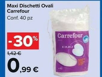 Carrefour Carrefour Maxi Dischetti Ovali offerta