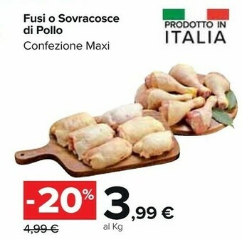 Carrefour Fusi Di Pollo offerta