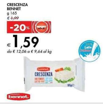 Bennet CRESCENZA BENNET g 165 offerta