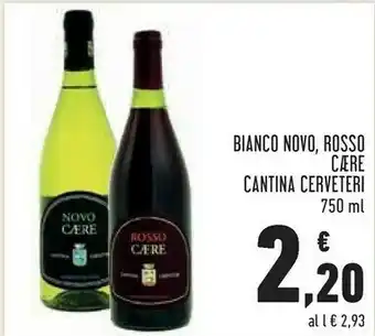 Conad Margherita Cantina cerveteri Bianco Novo, Rosso offerta