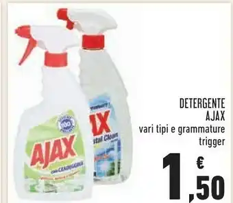 Conad Margherita Ajax Detergente Trigger Spray offerta