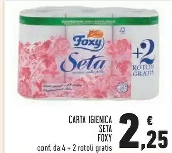 Conad Margherita Foxy 8437005901261 Asciugamano Di Carta offerta