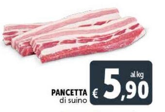 Deco Supermercati PANCETTA di suino offerta