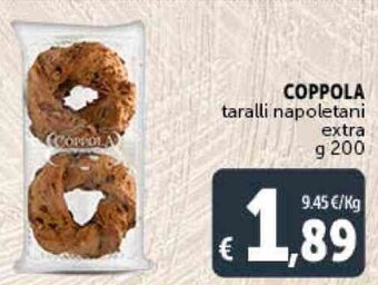 Deco Supermercati COPPOLA taralli napoletani extra g 200 offerta