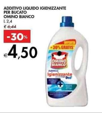 Bennet ADDITIVO LIQUIDO IGIENIZZANTE PER BUCATO OMINO BIANCO L 2,4 offerta